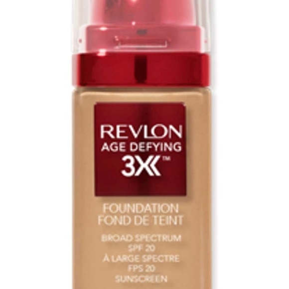 Revlon Liquid Foundation, Age Defying 3XFace Makeup, Anti-Aging and Firming Form - Picture 6 of 15